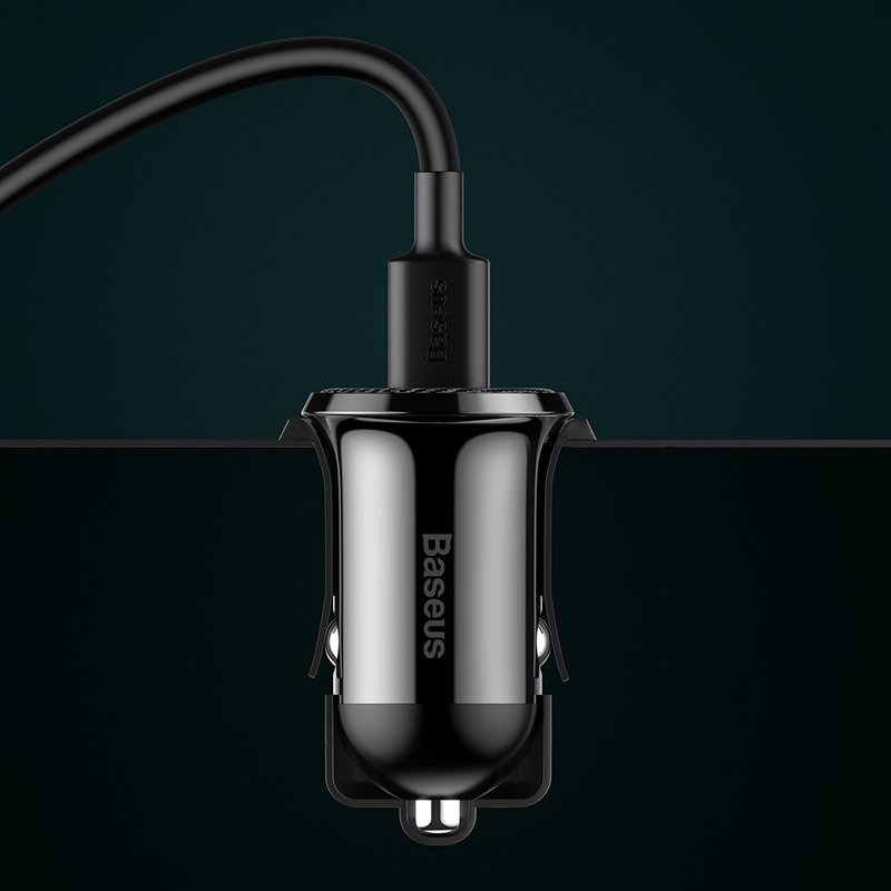 Baseus Grain Pro Dual USB Car Charger