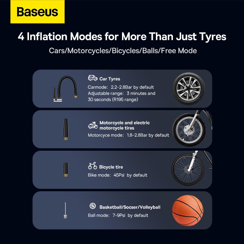 Baseus Mega EnergyPump Dual Cylinder