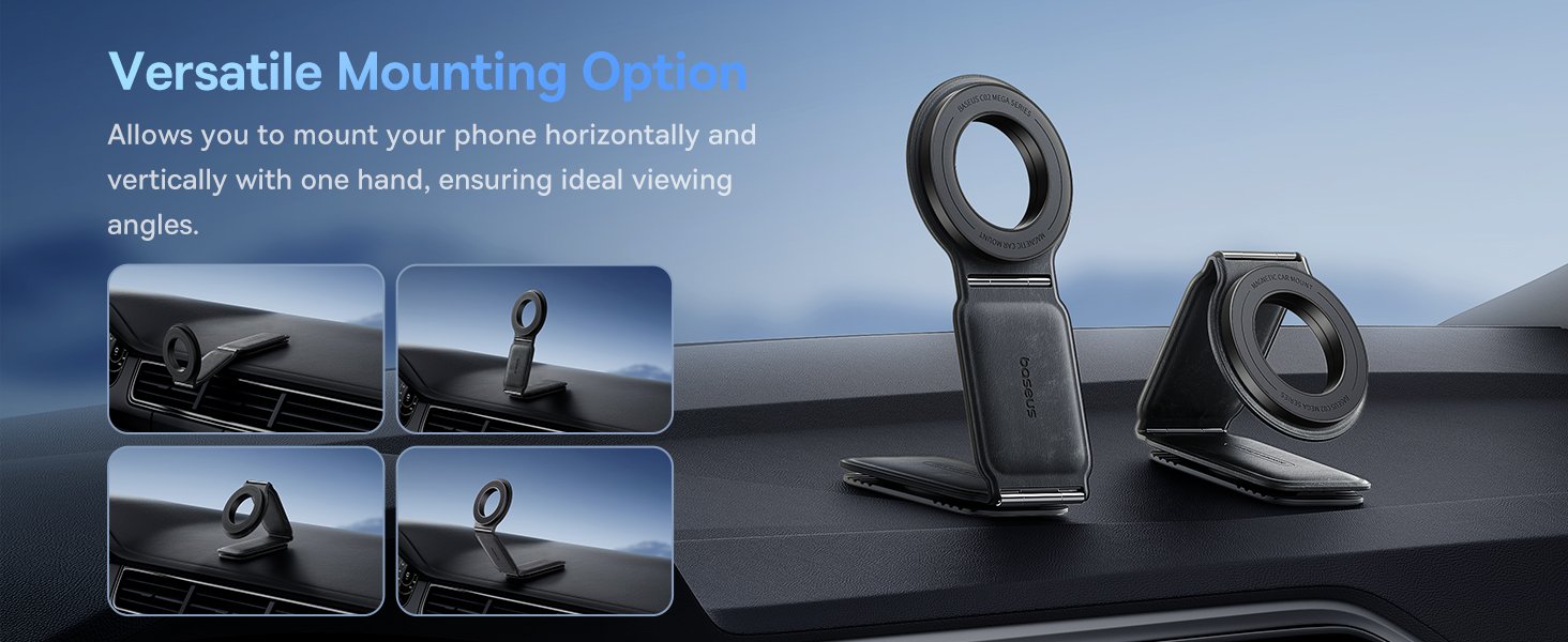 Baseus C02 Mega Magnetic Car Mount