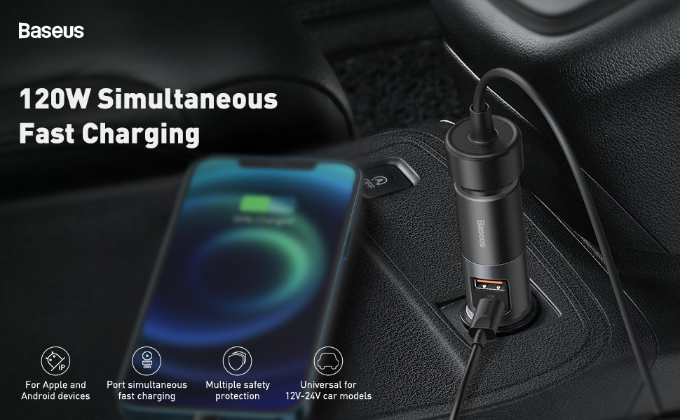 Baseus Share Together Car Charger