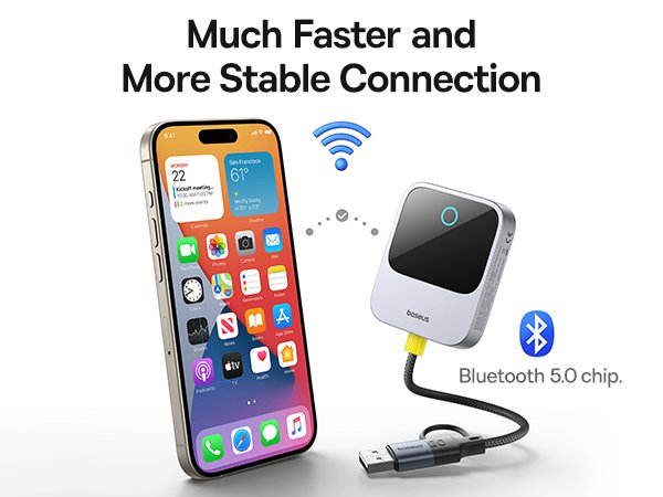 Baseus SafeJourney Wireless CarPlay Adapter