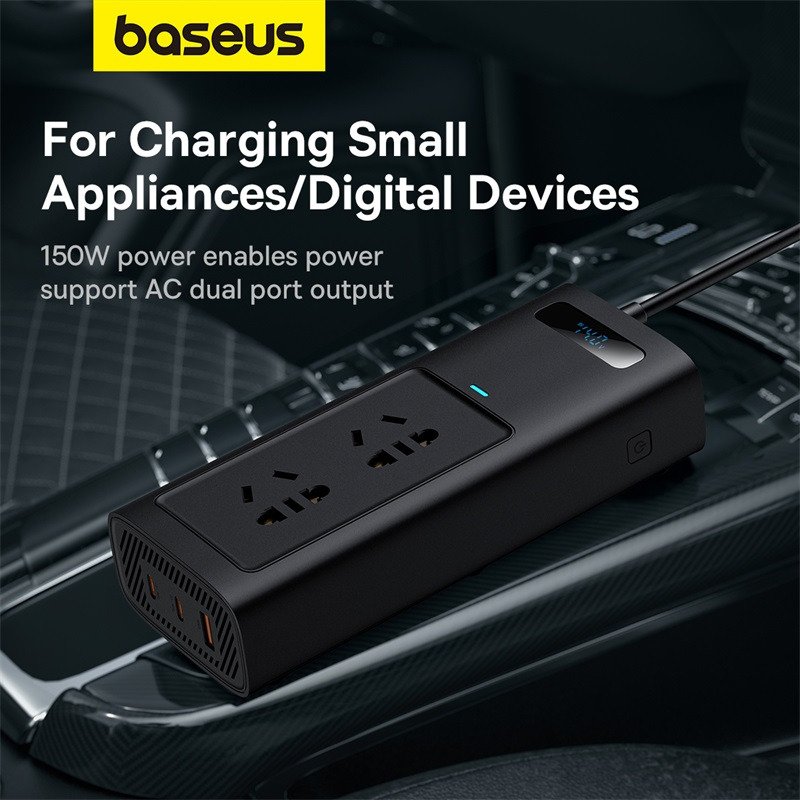Baseus Power Inverter Pro - 150W (220V)
