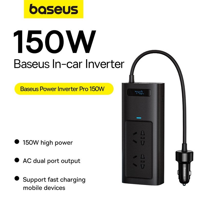 Baseus Power Inverter Pro - 150W (220V)