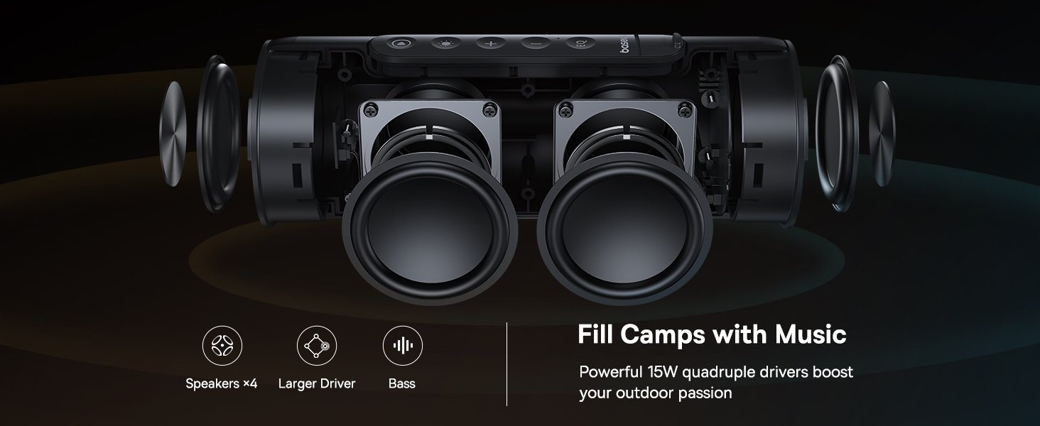 Baseus AeQur VO20 Bluetooth Speaker