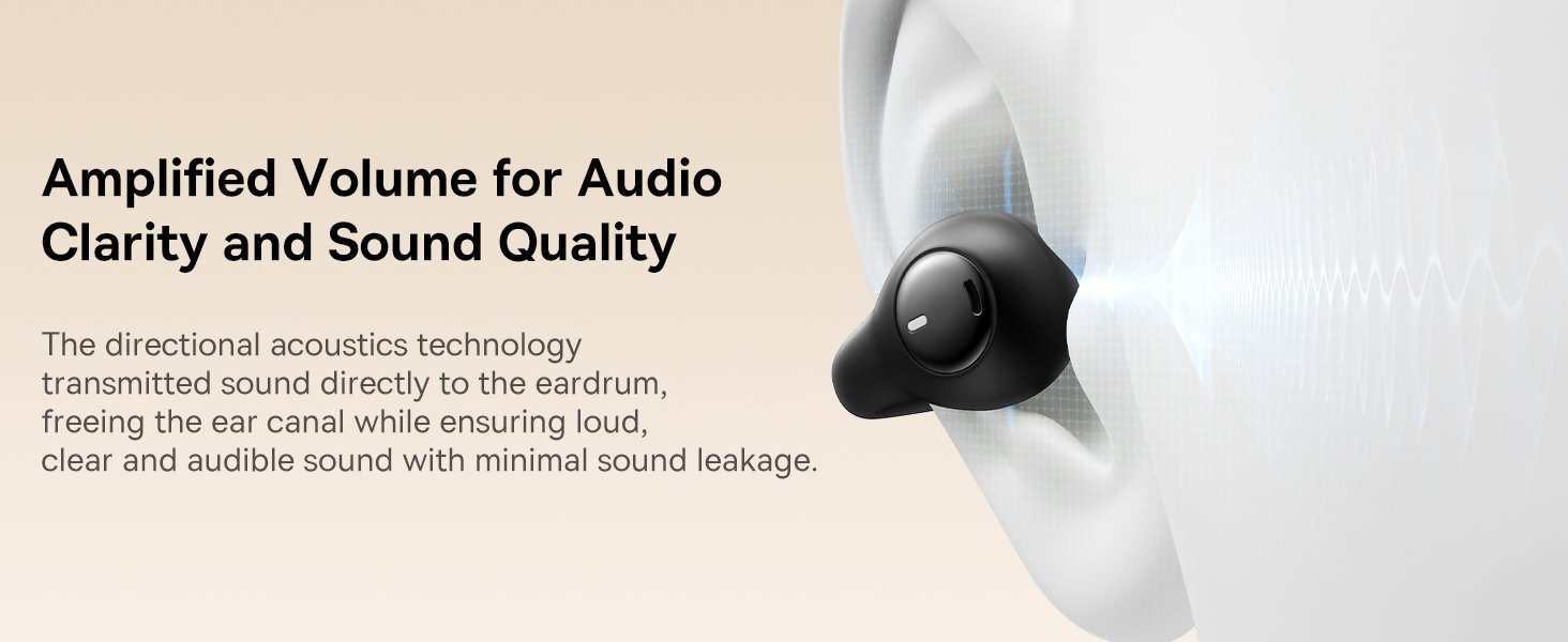 Baseus Bass 15 Clip Open-Ear Wireless Earphones