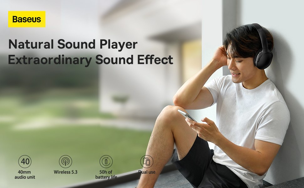 Baseus Encok D02 Pro Wireless Headphones