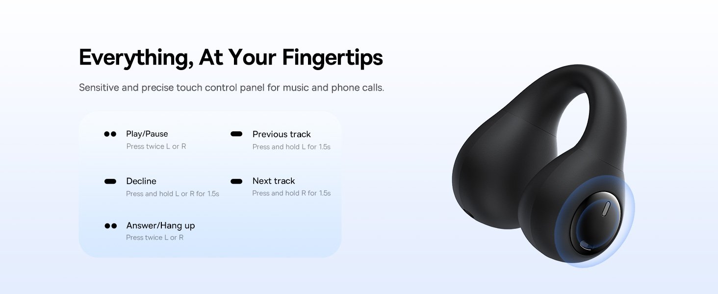 Baseus AirGo AS01 Open-Ear Wireless Earbuds
