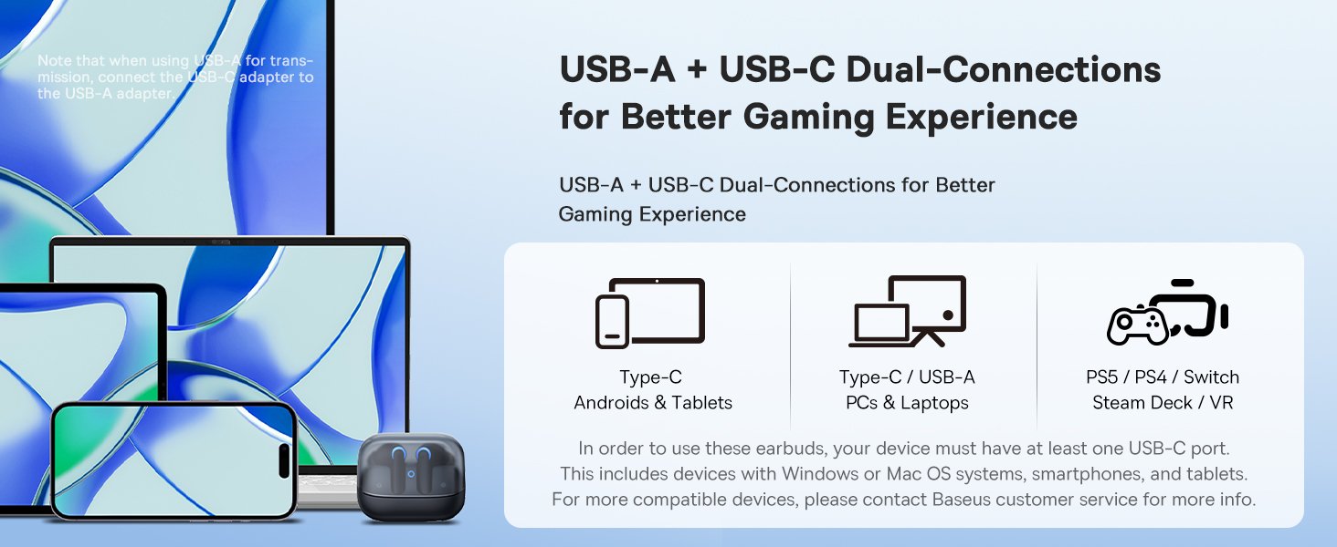 Baseus AeQur G10 Gaming Wireless Earphones