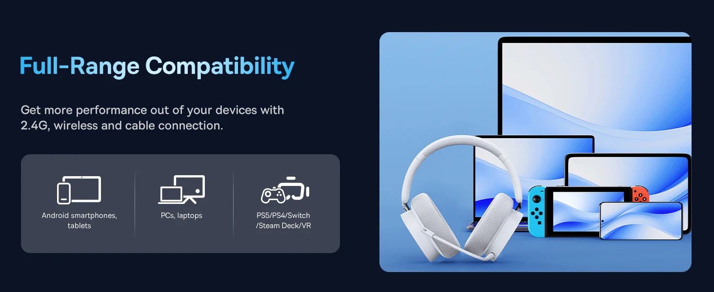 Baseus AeQur GH02 Wireless Headphones