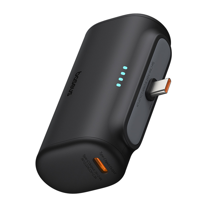 بنك الطاقة باسيوس المدمج بالشحن السريع إصدار Type-C 5000mAh 20W