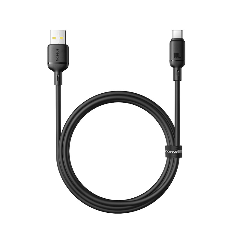 Baseus Silky Series Fast Charging Cable USB to Type-C 100W 1m