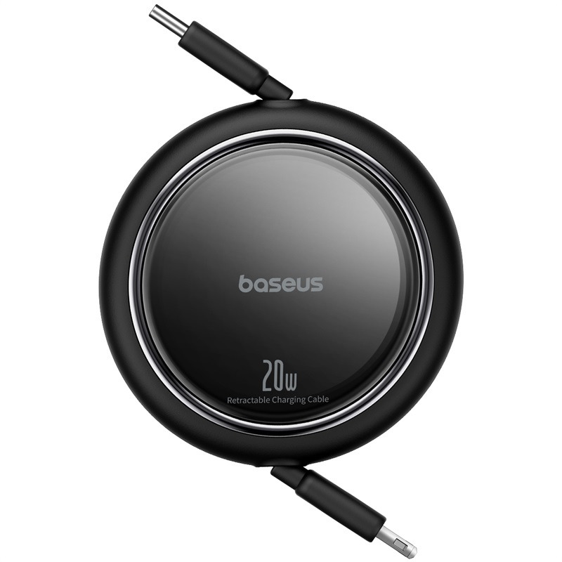 كابل شحن قابل للسحب باسيوس Free2Pull USB-C إلى Lightning 20W 1م