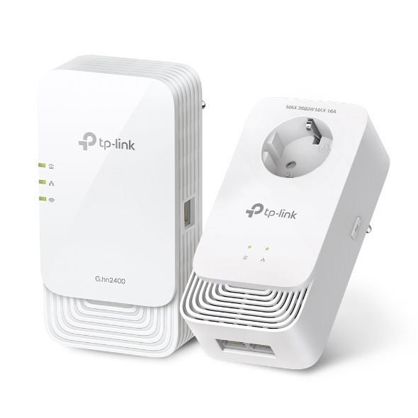 TP-Link PGW2440 G.hn2400 Powerline AX1800 Wi-Fi 6 Kit