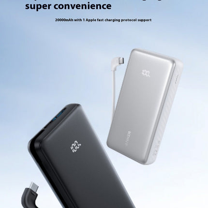 Anker Zolo Power Bank 10000mAh 22.5W with Built-in USB-C Cable