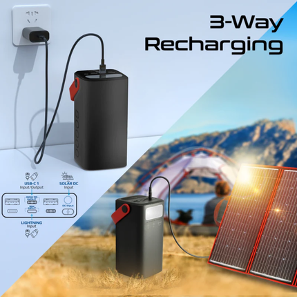 Promate PowerMine-80Pro High-Capacity Charging Station 80000mAh 165W