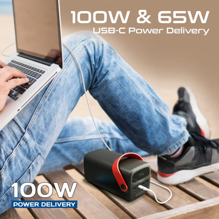 Promate PowerMine-80Pro High-Capacity Charging Station 80000mAh 165W
