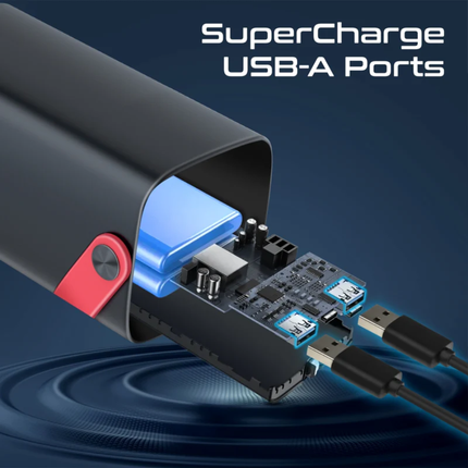 Promate PowerMine-80Pro High-Capacity Charging Station 80000mAh 165W