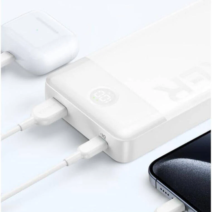 Anker 20000mAh 15W Power Bank with Digital Display - White