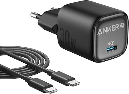 Anker 30W USB-C Fast Charger with USB-C Cable