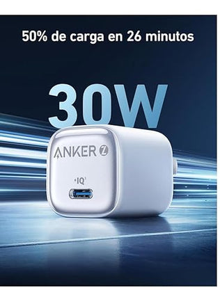 Anker 30W USB-C Fast Charger with USB-C Cable