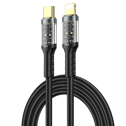WiWU USB-C to Lightning Cable 1.2m GEEK Series