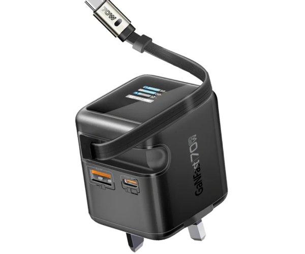 محطة شحن مكتبي Promate Cubix-R70 بقوة 70 واط