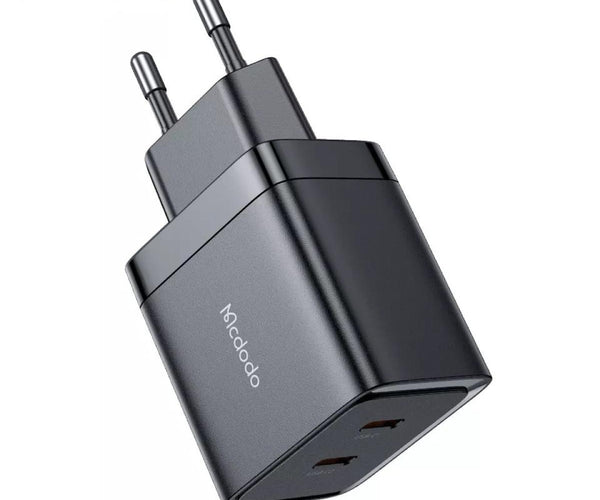 شاحن Mcdodo 40W ثنائي USB-C GaN سريع CH-2501 أسود