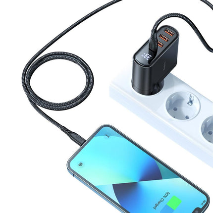 Mcdodo 33W 4-Port Fast Charger with Digital Display CH-2250