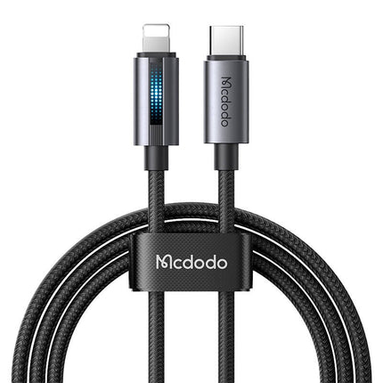 كابل Mcdodo USB-C إلى Lightning بقوة 36 واط بطول 1.2 متر مع Breathing Light CA-5710