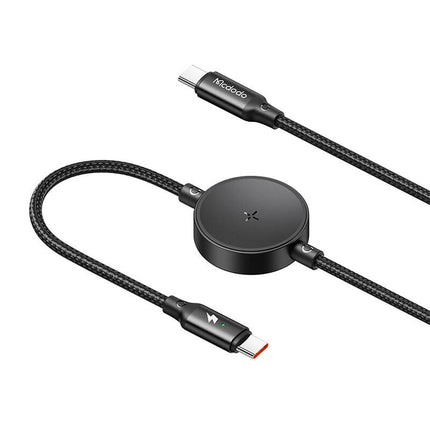 Mcdodo 2-in-1 USB-C to USB-C & Samsung Watch Wireless Charger 60W 1.5M