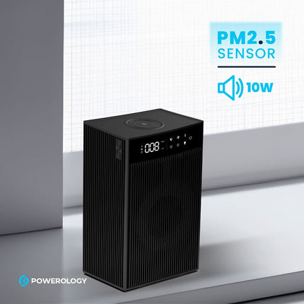 Powerology Smart Air Purifier with HEPA H11 Filter and PM2.5 Sensor