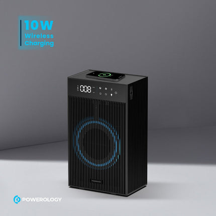 Powerology Smart Air Purifier with HEPA H11 Filter and PM2.5 Sensor