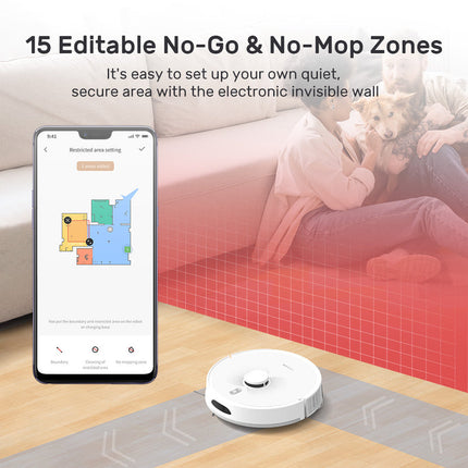 Meelux M20M Plus Robot Vacuum and Mop with Auto-Empty Station