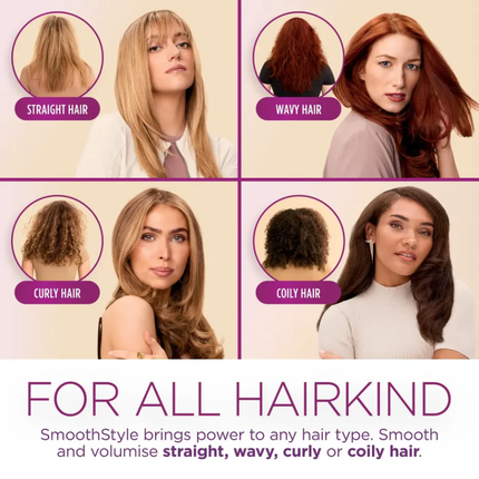 Ninja Shark SmoothStyle Heated Brush and Smoothing Comb HT212ME