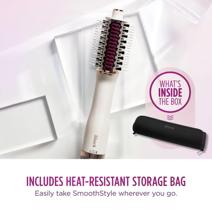 Ninja Shark SmoothStyle Heated Brush and Smoothing Comb HT212ME