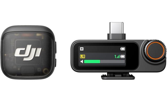 DJI Mic 3 Wireless Lavalier Microphone (1 TX + 1 RX)