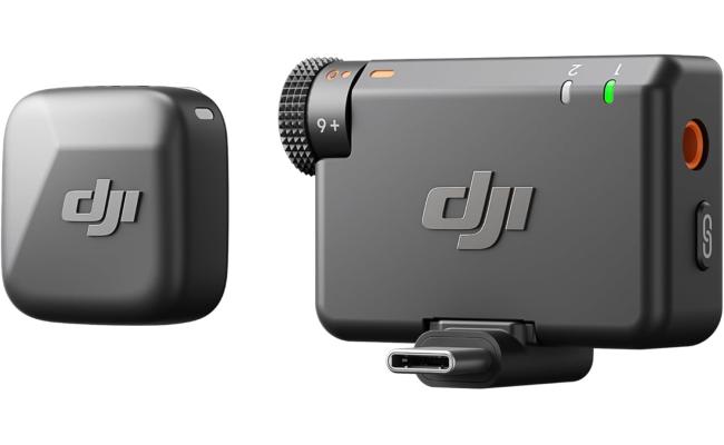 DJI Mic Mini Wireless Lavalier Microphone (1 TX + 1 RX)