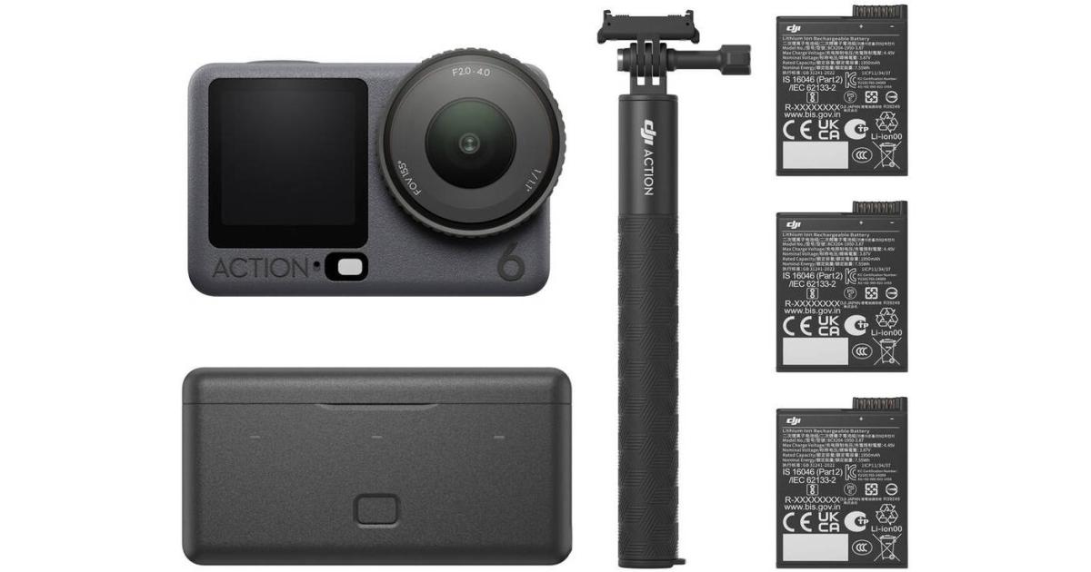 DJI Osmo Action 6 Adventure Combo