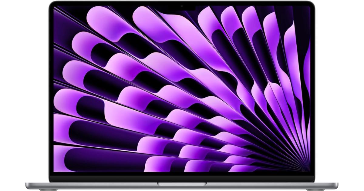 أبل ماك بوك إير 15 (2024) M3 512GB 16GB رمادي فضائي