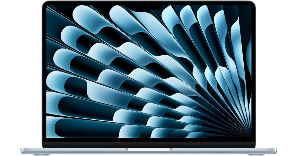 أبل ماك بوك إير 13 (2026) شريحة M5 512GB 16GB أزرق سماوي